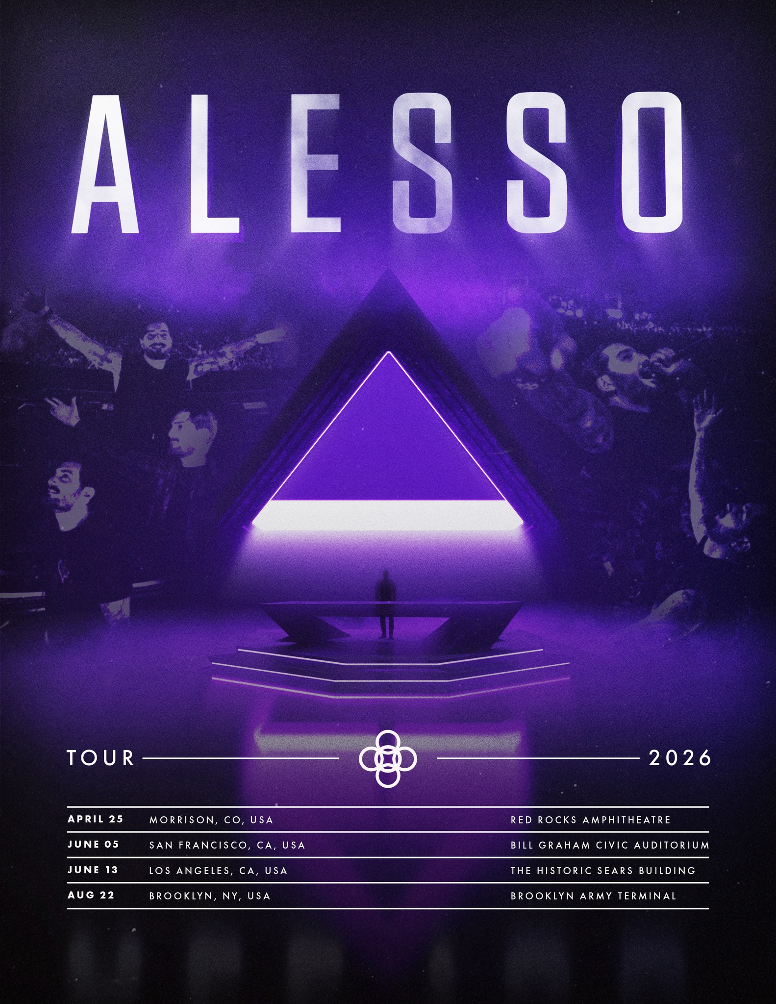 Alesso Tour Poster 2026